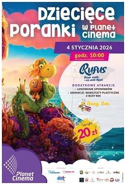 Rufus. Potwór morski, który nie umiał pływać- Poranki dziecięce