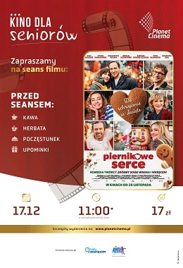 Piernikowe Serce- Kino dla Seniorów