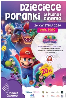Super Mario Galaxy Film- Poranki dziecięce